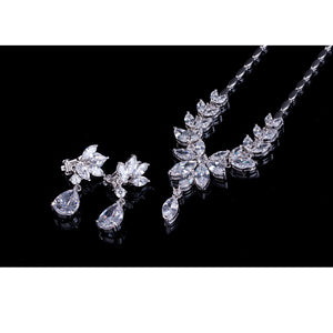 Crystal Jewelry Sets For Brides